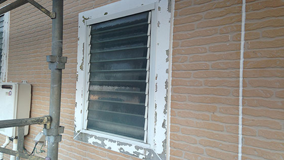 静岡県掛川市一般住宅 外壁の施工前画像