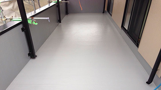 静岡県掛川市一般住宅 防水の施工後画像