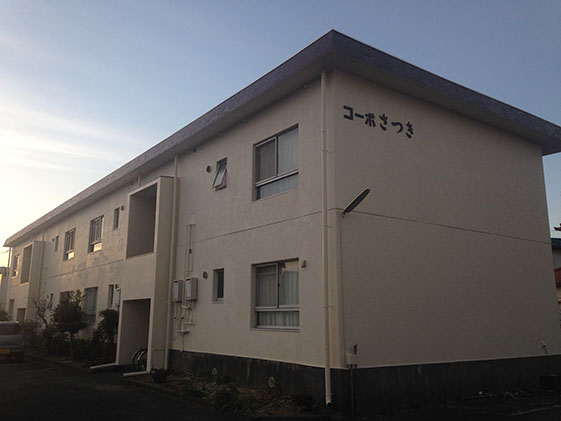 静岡県藤枝市アパートの施工前画像