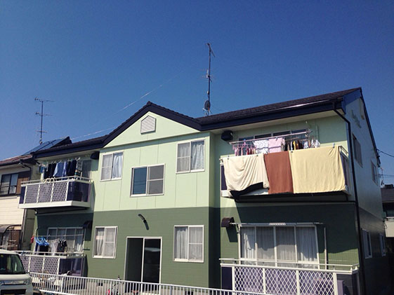 静岡県磐田市アパートの施工前画像