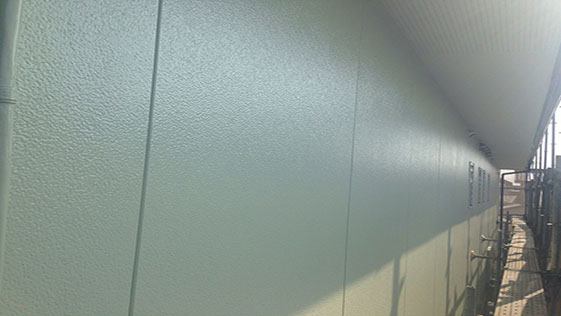 静岡県磐田市アパート 外壁の施工後画像