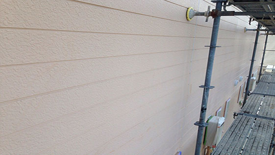 静岡県磐田市アパート 外壁の施工前画像