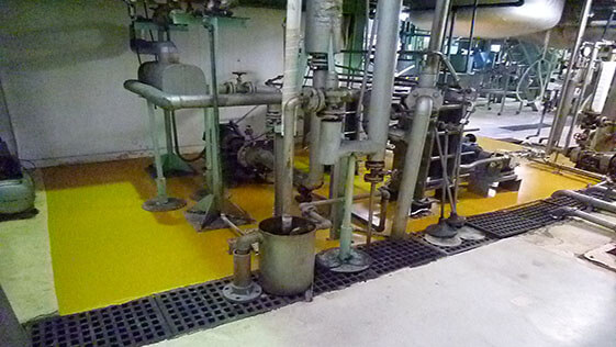 静岡県袋井市工場床 床の施工後画像