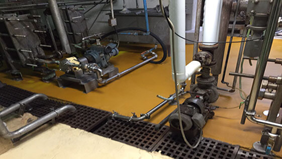 静岡県袋井市工場床 床の施工後画像