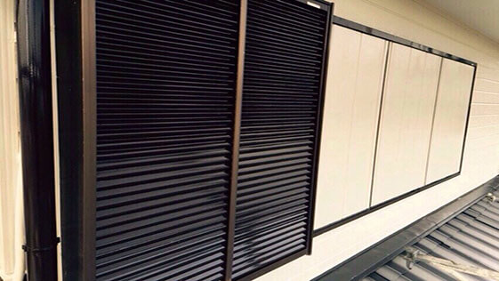 静岡県掛川市一般住宅 雨戸の施工後画像