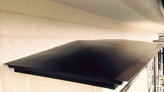 静岡県掛川市一般住宅 庇の施工後画像