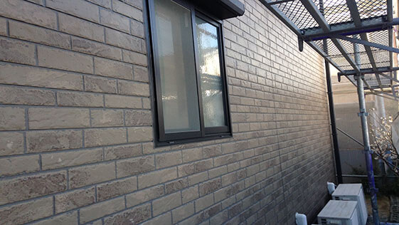 静岡県磐田市一般住宅 外壁の施工前画像