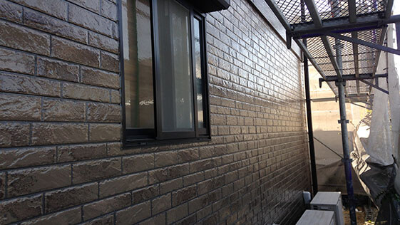 静岡県磐田市一般住宅 外壁の施工後画像