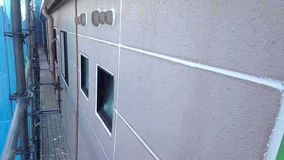 静岡県浜松市中区店舗 外壁の施工前画像