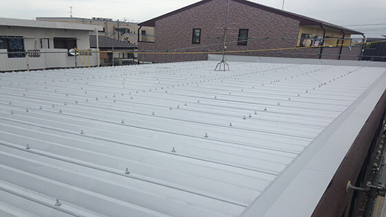 静岡県浜松市中区店舗 屋根の施工後画像