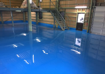 静岡県袋井市倉庫床の施工前画像