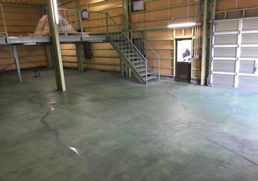静岡県袋井市倉庫床の施工後画像