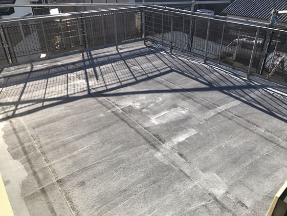 静岡県浜松市東区屋上防水の施工後画像