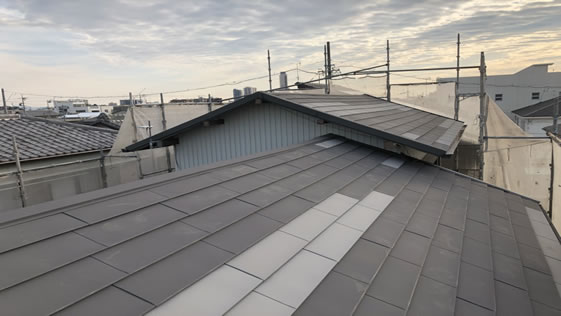 静岡県浜松市中区一般住宅 屋根の施工前画像