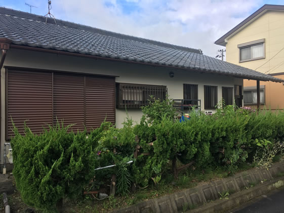 静岡県掛川市一般住宅の施工前画像