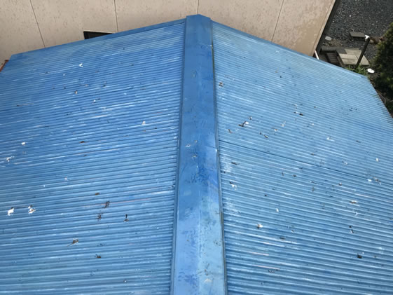 静岡県袋井市その他 屋根の施工前画像