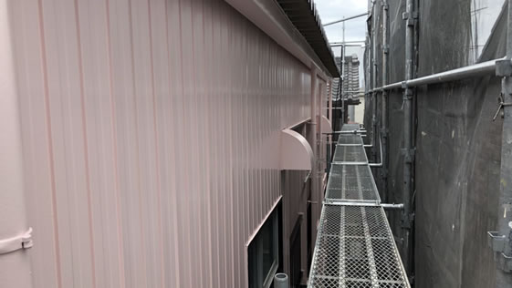 静岡県浜松市東区店舗 外壁の施工後画像