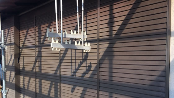 静岡県浜松市東区一般住宅 雨戸の施工前画像