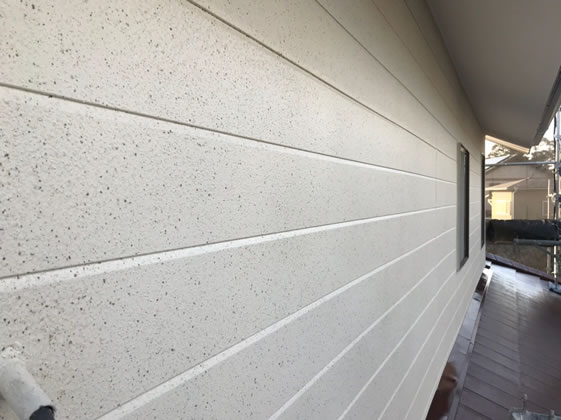 静岡県浜松市西区一般住宅 外壁の施工後画像