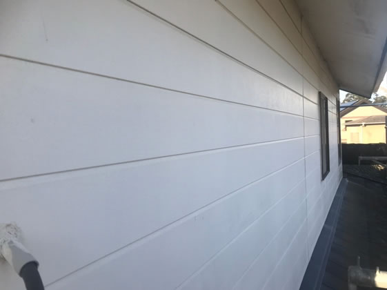 静岡県浜松市西区一般住宅 外壁の施工前画像