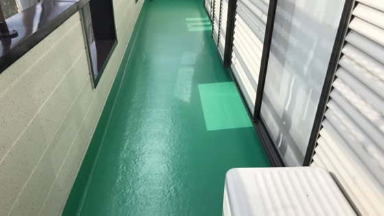 静岡県浜松市西区一般住宅 防水の施工後画像