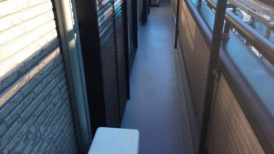 静岡県浜松市中区一般住宅 防水の施工後画像