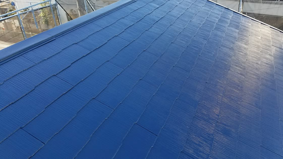 静岡県浜松市中区一般住宅 屋根の施工後画像