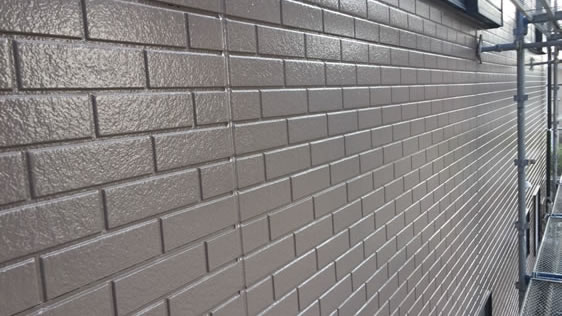 静岡県袋井市一般住宅 外壁の施工後画像