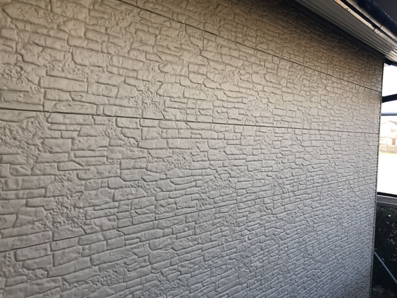 静岡県浜松市北区一般住宅 外壁の施工前画像