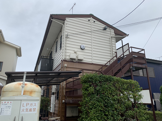 静岡県浜松市中区アパートの施工後画像