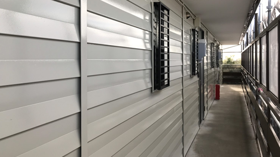 静岡県浜松市中区アパート 外壁の施工後画像