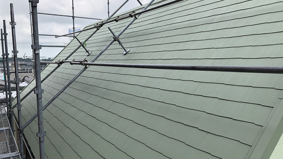 静岡県袋井市一般住宅 屋根の施工後画像