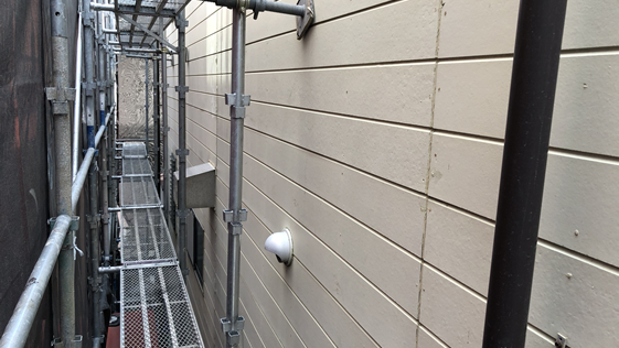 静岡県袋井市一般住宅 外壁の施工前画像