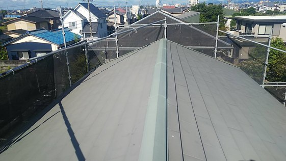 静岡県焼津市一般住宅 屋根の施工前画像