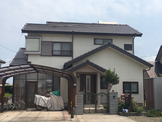 静岡県掛川市一般住宅の施工前画像