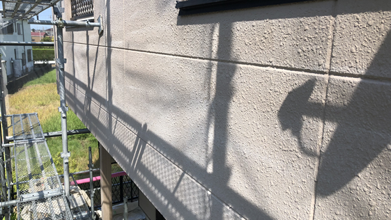 静岡県掛川市一般住宅 外壁の施工前画像