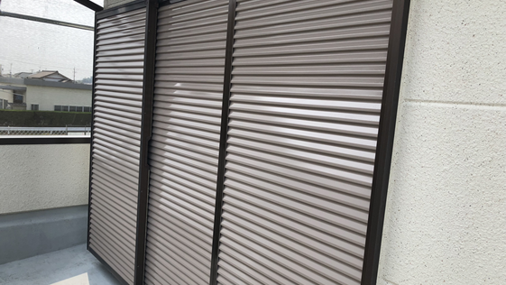 静岡県掛川市一般住宅 雨戸の施工後画像