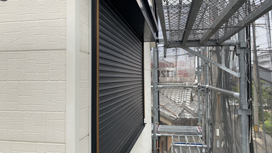 岐阜県岐阜市一般住宅 シャッターの施工前画像