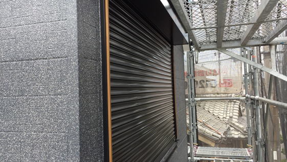 岐阜県岐阜市一般住宅 シャッターの施工後画像