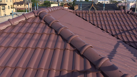 静岡県袋井市一般住宅 屋根の施工後画像