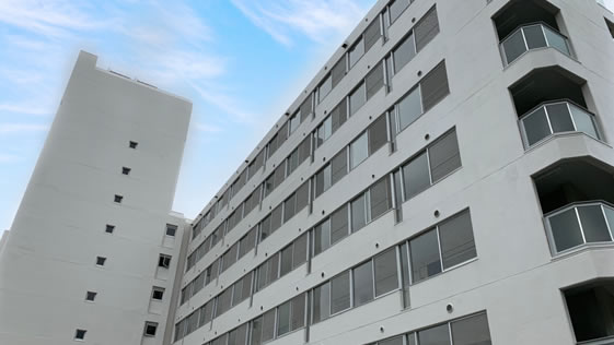 静岡県浜松市マンション 外観の施工後画像