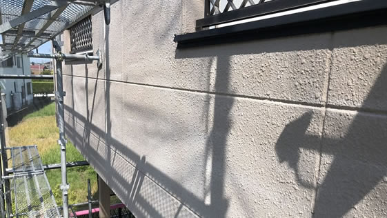 静岡県掛川市一般住宅 外壁の施工前画像