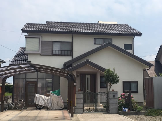 静岡県掛川市一般住宅の施工前画像