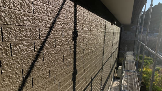 静岡県掛川市一般住宅 外壁の施工後画像