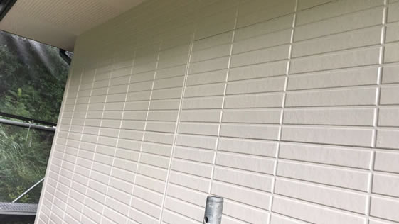 静岡県掛川市一般住宅 外壁の施工後画像