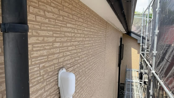 静岡県掛川市一般住宅 外壁の施工前画像