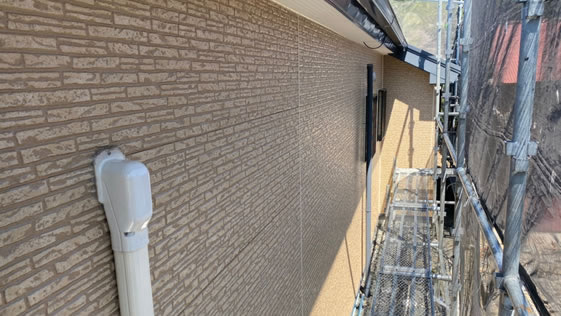 静岡県掛川市一般住宅 外壁の施工後画像