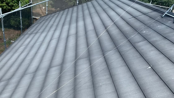 静岡県掛川市一般住宅 屋根の施工前画像