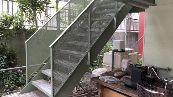 静岡県袋井市一般住宅 手摺の施工後画像