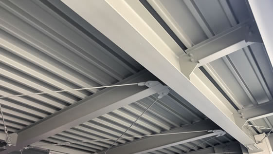 静岡県袋井市一般住宅 鉄骨の施工後画像